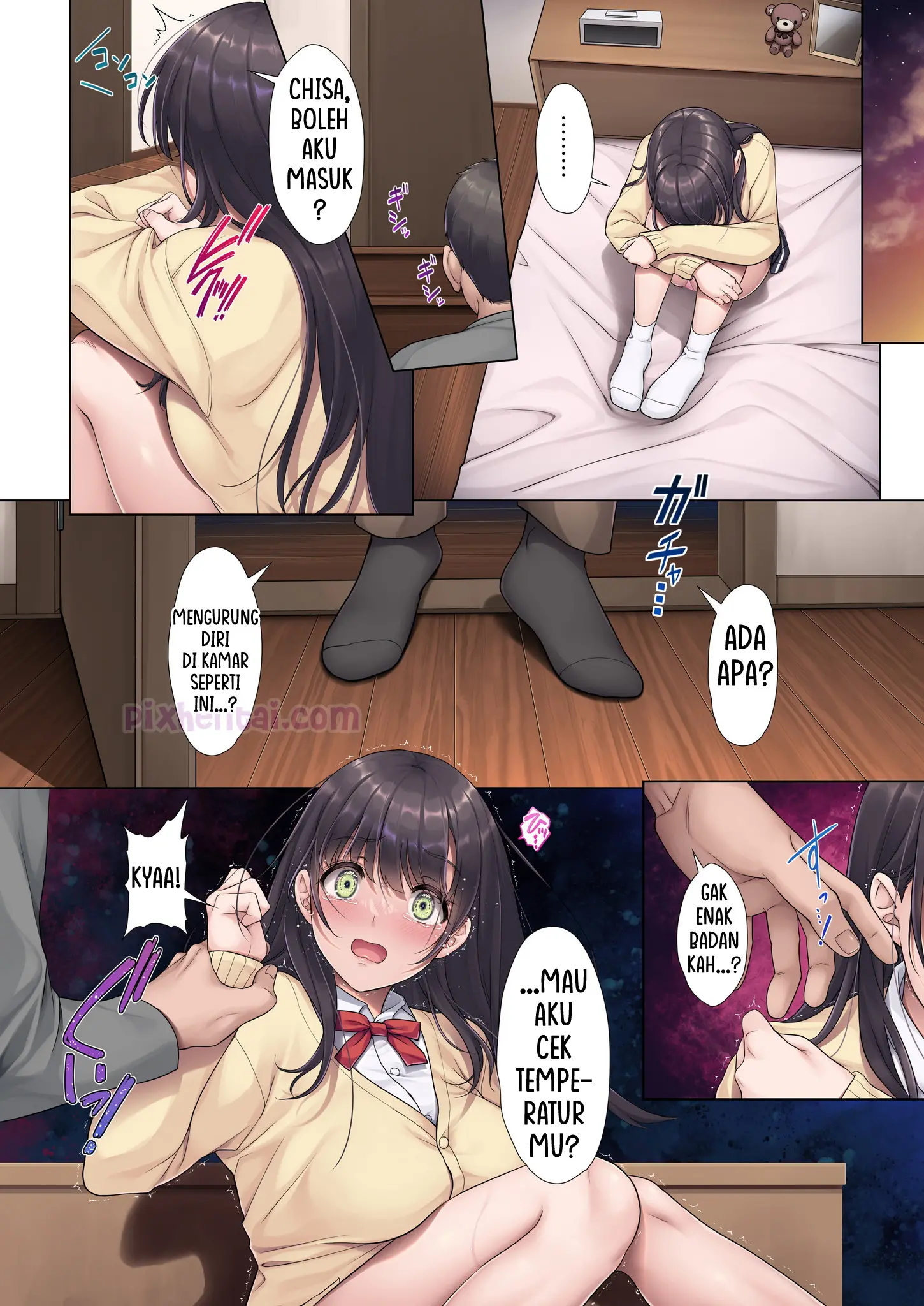 Komik hentai xxx manga sex bokep Otou-san Yamete Ayah Tiri baru pilihan Ibu 20